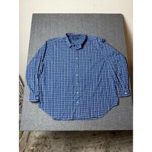 Polo Ralph Lauren Men's Classic Fit Performance Oxford Shirt Blue Size 2XB